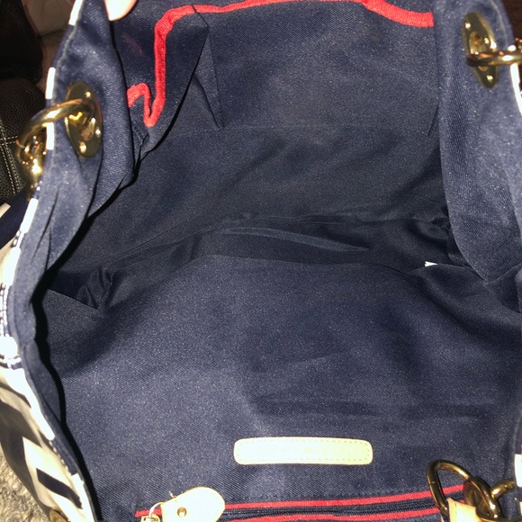 Tommy Hilfiger Vinyl Canvas Tote - Picture 2 of 4